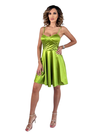 Rochie de Ocazie Luxury Scurta Verde Aly Boutique